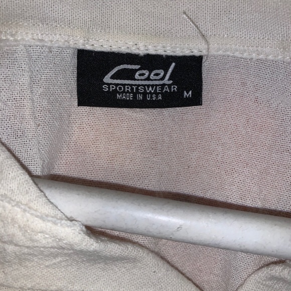 Size M Cool Sportswear Short Sleeve Button Down - Picture 3 of 4